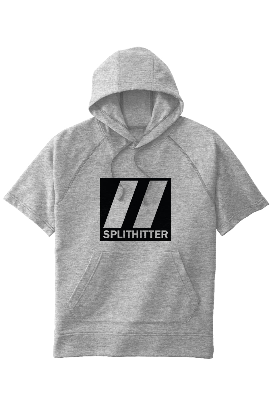 Tri-Blend Fleece S/S Hooded Pullover